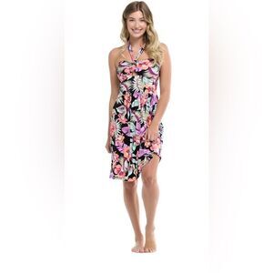 Skye Diamond Swimsuit Cover Up Dress Size Small Halter M